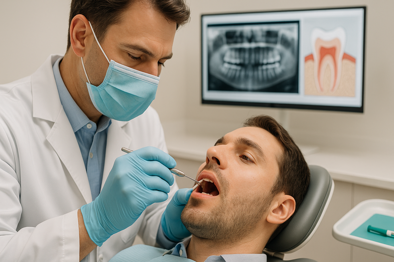 Dentist applying composite resin to a patient's tooth during a composite bonding procedure, illustrating factors that influence composite bonding cost.